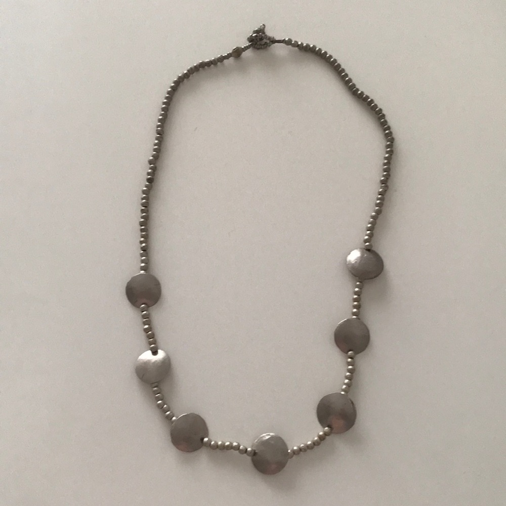 Noonday Collection Discs and Pearls Necklace